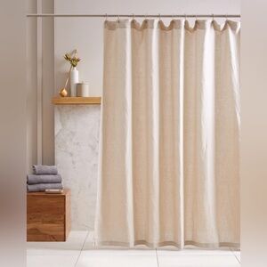 Quince European Linen Shower Curtain 🚿